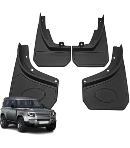 Amazon | マッドガード 4個セット 全天候型 ランドローバー